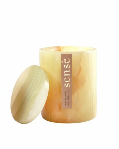 Light Green Onyx | candle vessel