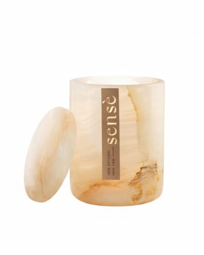 Natural Onyx | candle vessel