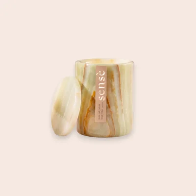 green onyx | candle vessel